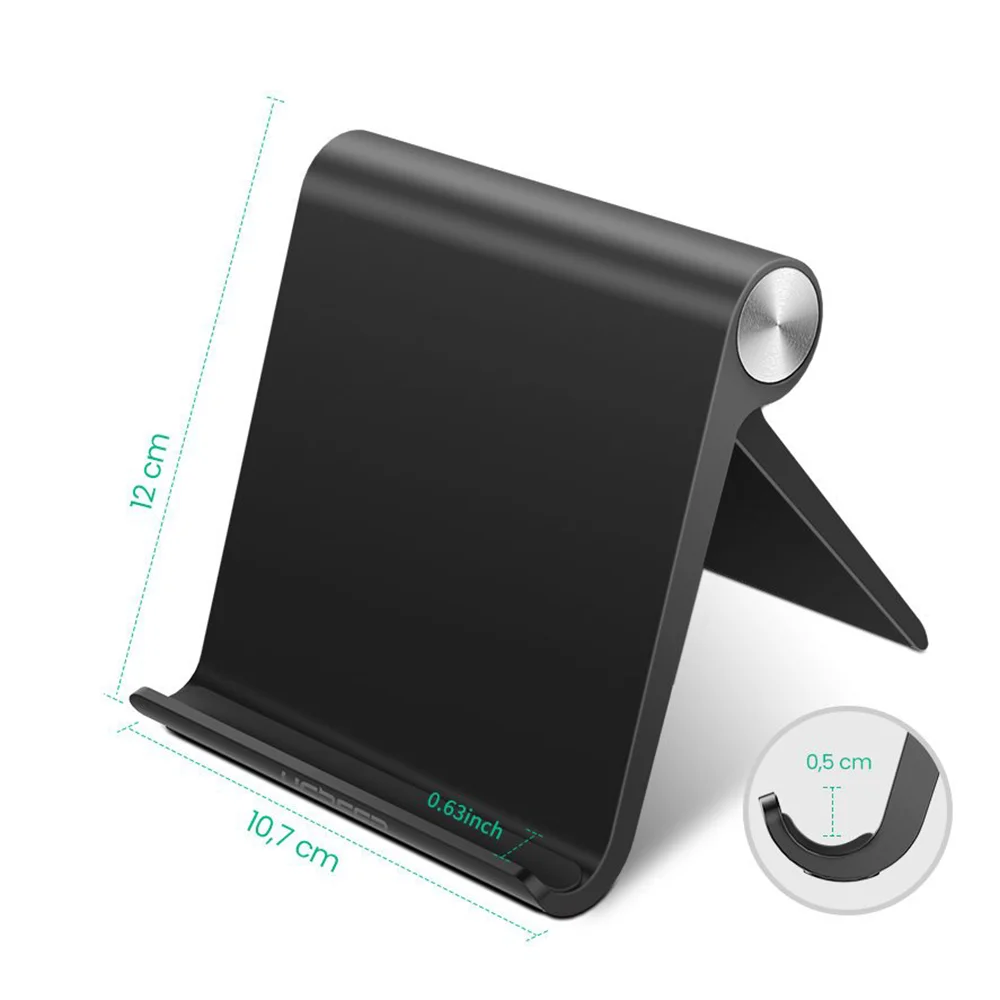 Suport Birou Ajustabil Ugreen LP115 pentru Telefon/Tableta Negru - imagine 2