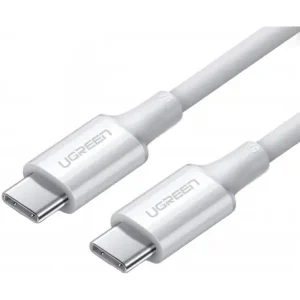 Cablu Date si Incarcare USB-C - USB-C UGREEN US300 100W 1m Alb