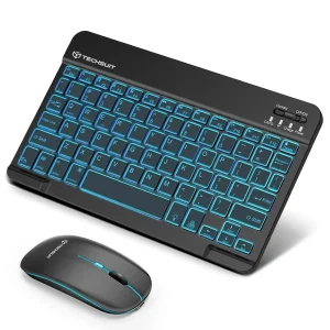 Set Tastatura si Mouse Wireless Gaming Techsuit AirCombo WKM1 Negru