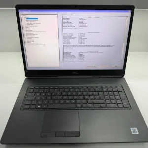 Laptop SH Dell Precision 7750 i7-10850H 96GB RAM SSD 1TB Quadro RTX 5000 16GB